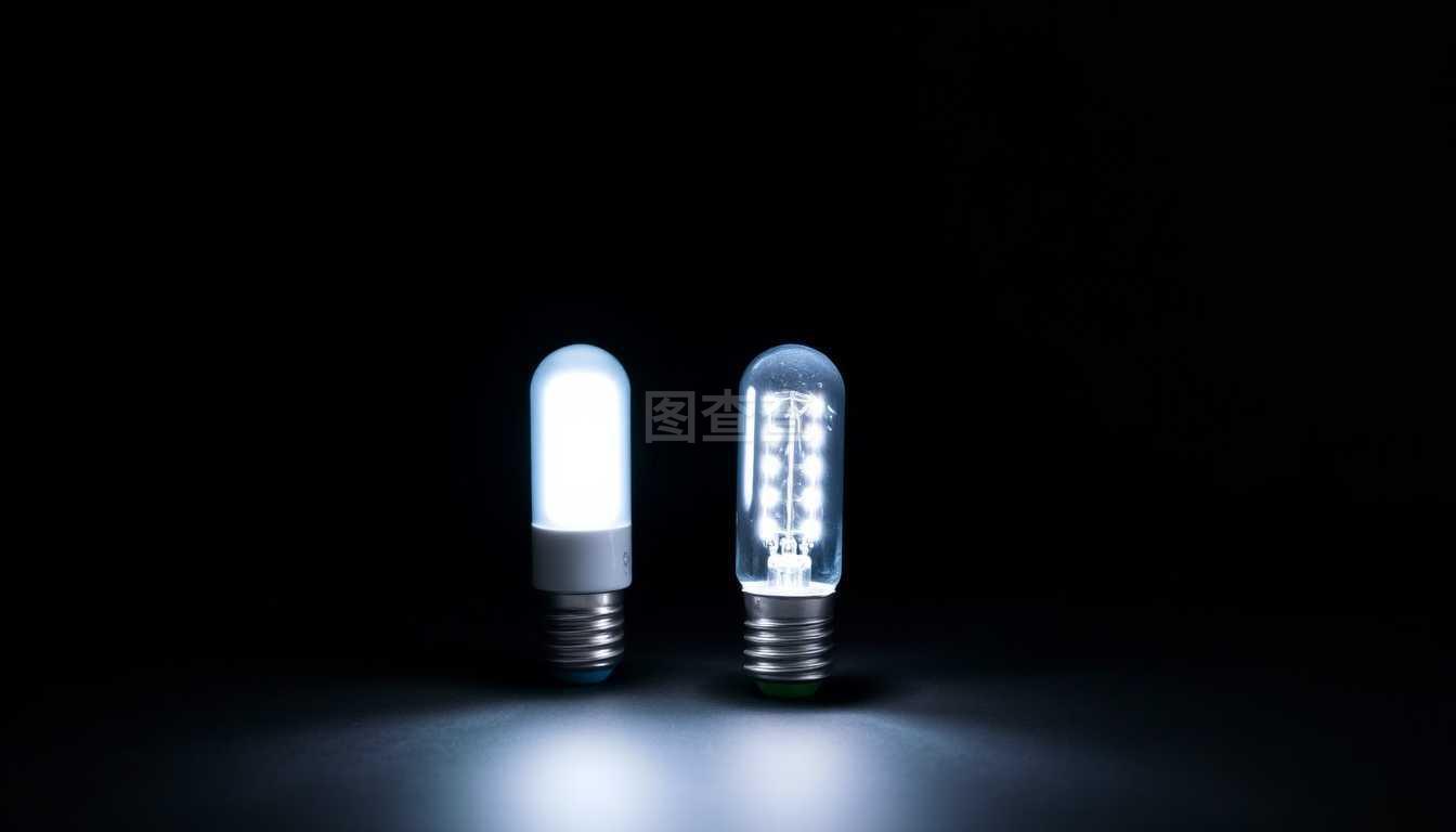 黑色背景下的三種LED燈 技術(shù)、視覺(jué)與應(yīng)用的深層解析